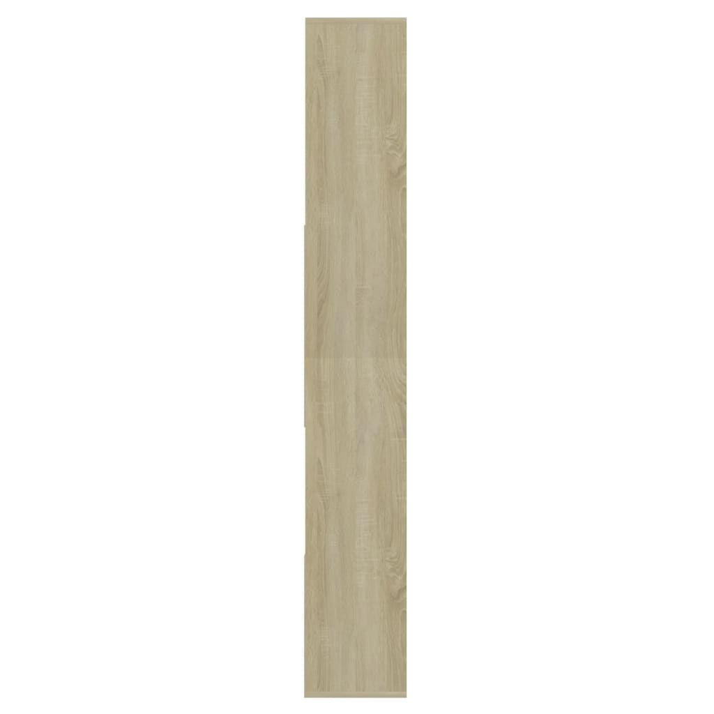 Modern Wooden Tall Open Bookcase Book Storage Cabinet Shelving Storage Display