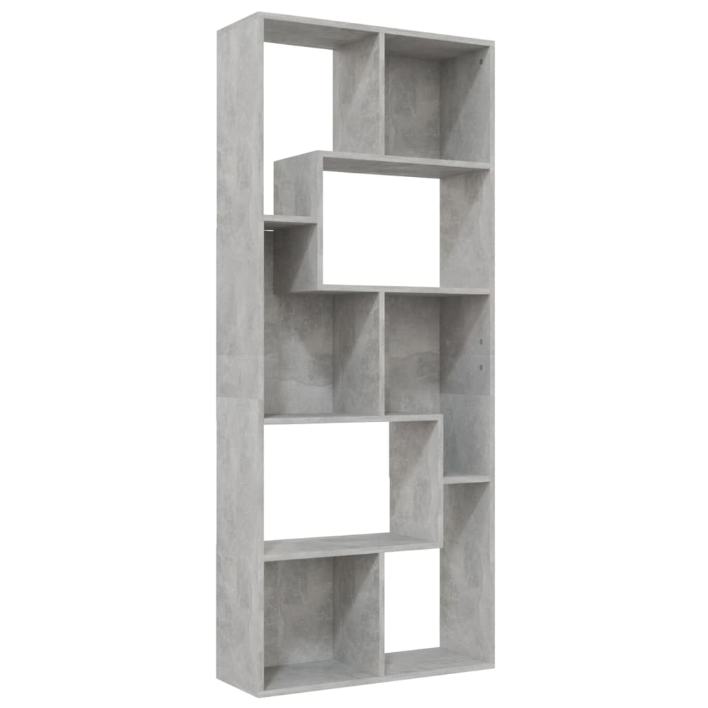 Modern Wooden Tall Open Bookcase Book Storage Cabinet Shelving Storage Display