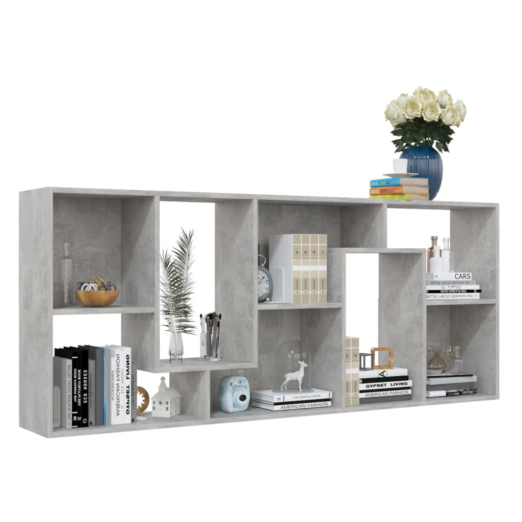 Modern Wooden Tall Open Bookcase Book Storage Cabinet Shelving Storage Display