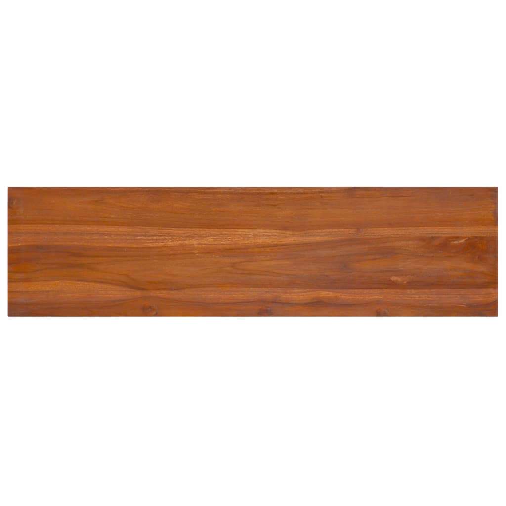 TV Cabinet 112x30x37 cm Solid Teak Wood