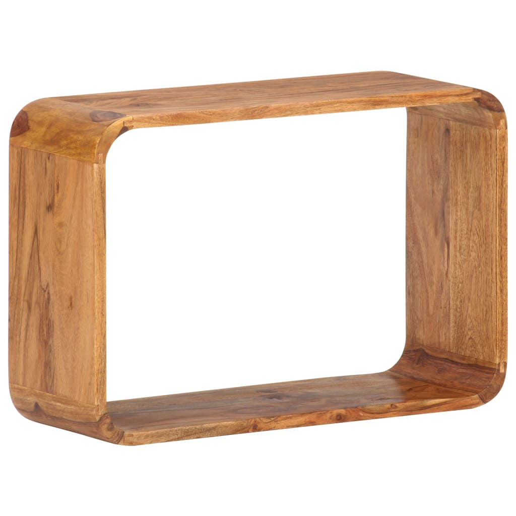 Side Tables 3 pcs Solid Acacia Wood Honey Finish