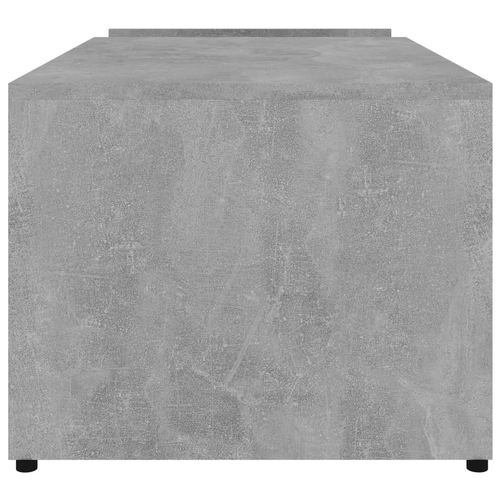 Coffee Table Concrete Grey 90x45x35 cm Engineered Wood