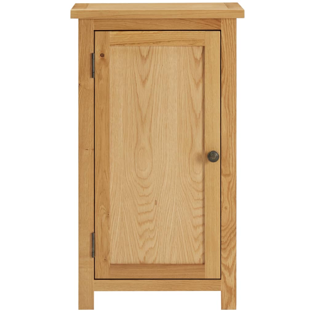 Cupboard 45x32x85 cm Solid Oak Wood