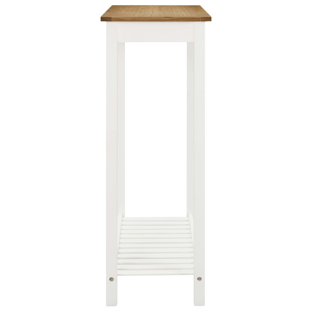 Bar Table 100x40x110 cm Solid Oak Wood