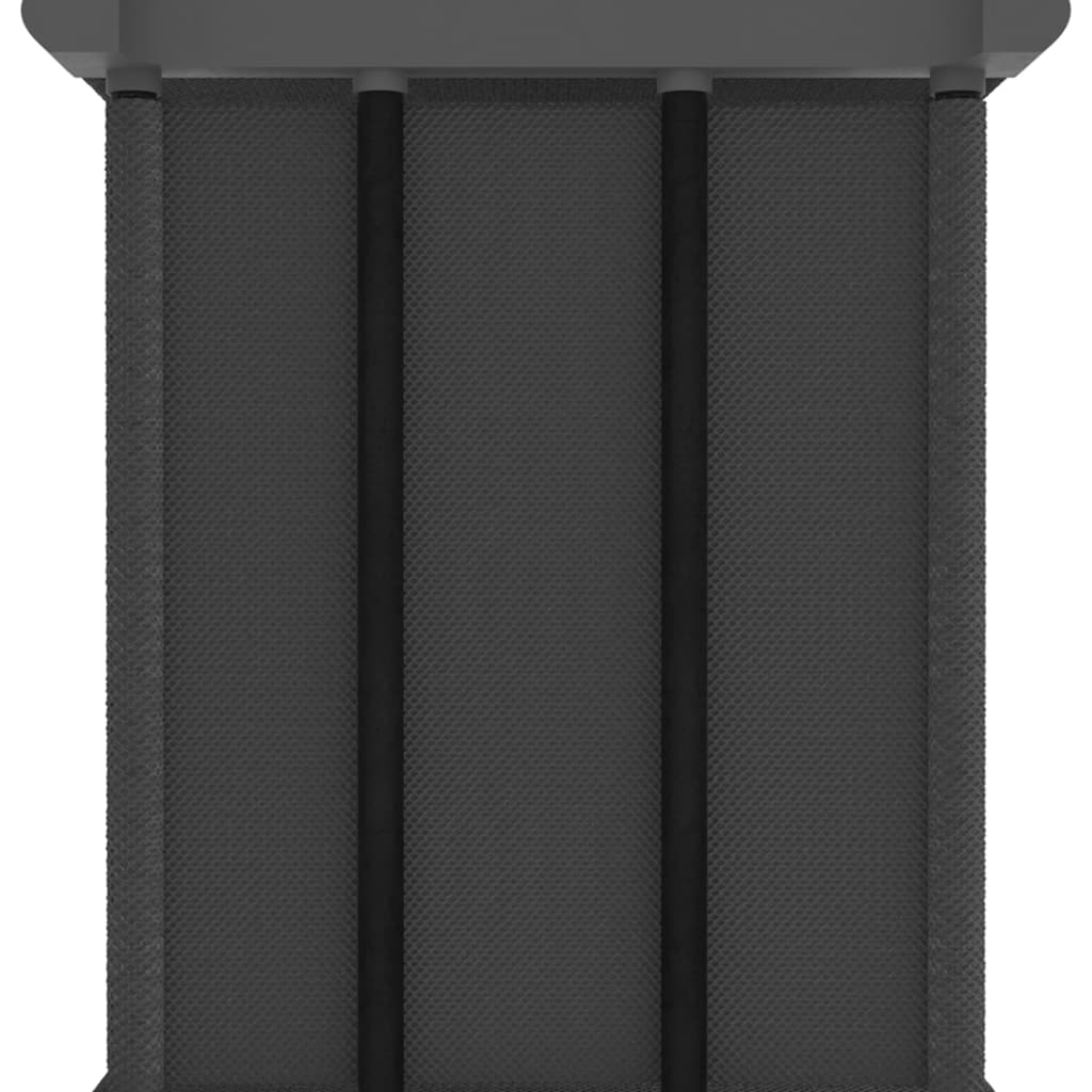 9-Cube Display Shelf Grey 103x30x107.5 cm Fabric