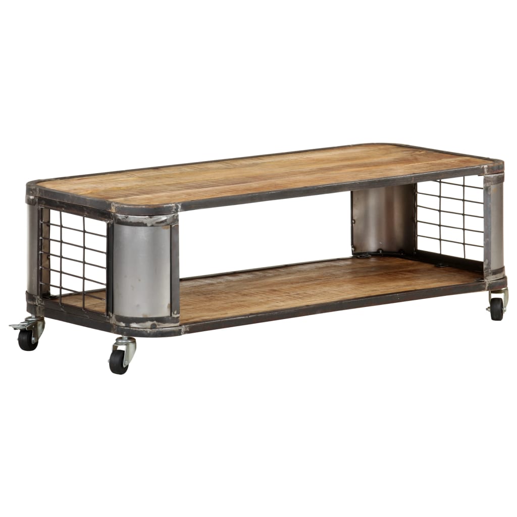 Coffee Table 100x50x35 cm Solid Mango Wood