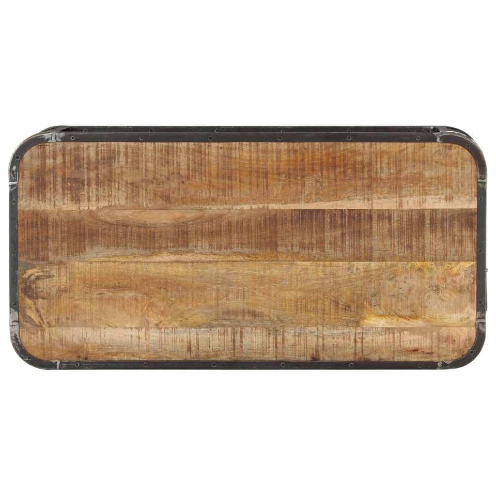 Coffee Table 100x50x35 cm Solid Mango Wood