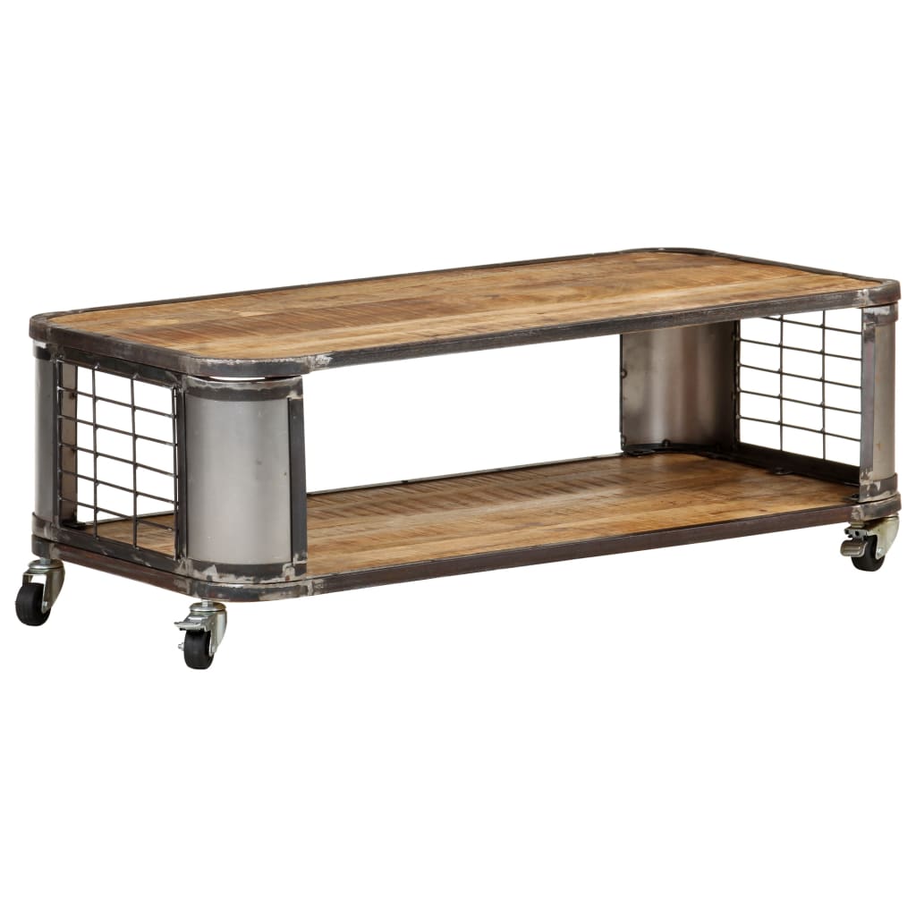 Coffee Table 100x50x35 cm Solid Mango Wood