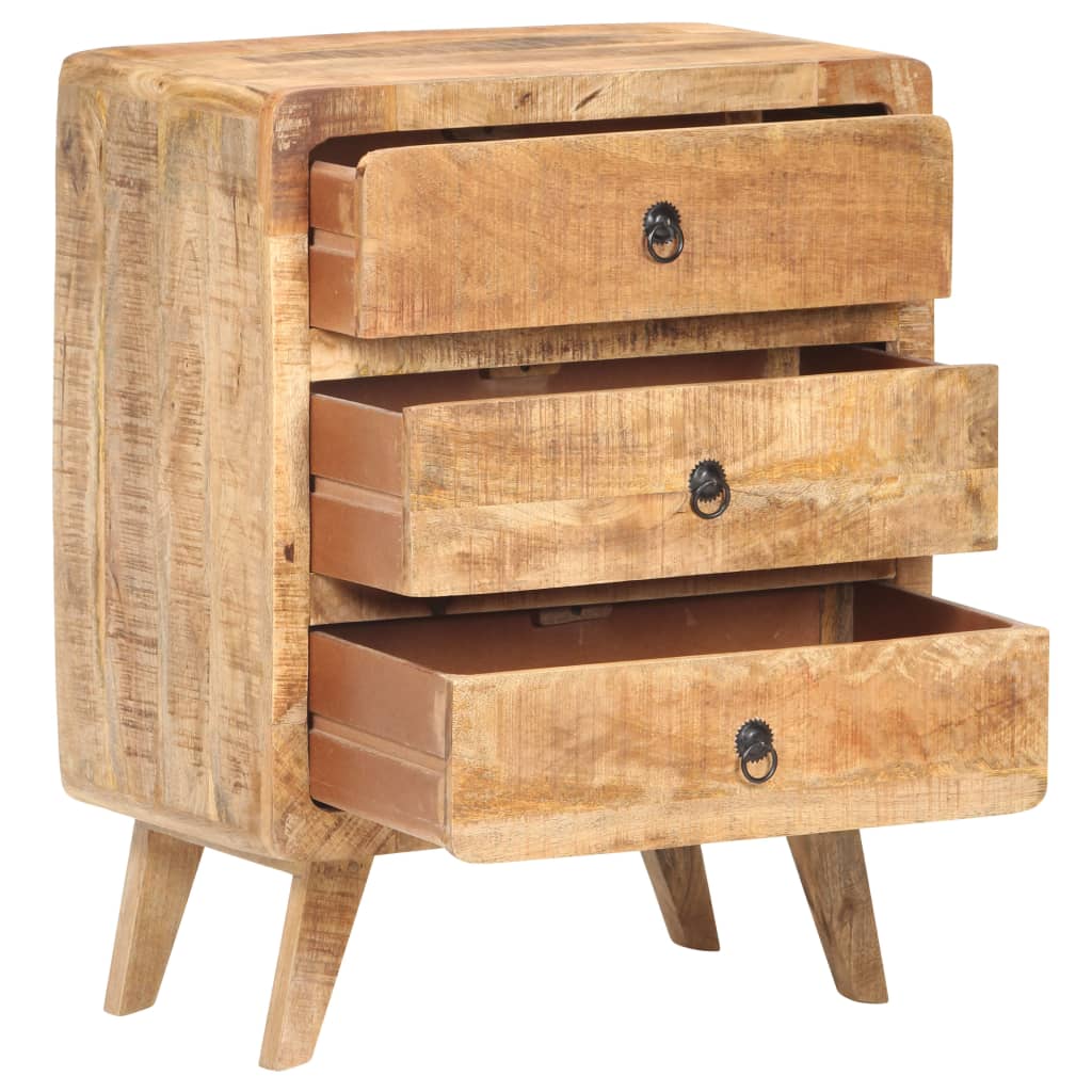 Sideboard 60x35x75 cm Rough Mango Wood