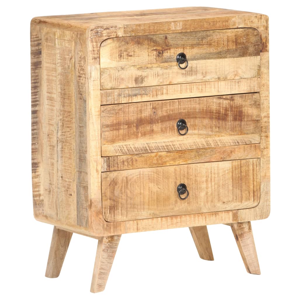 Sideboard 60x35x75 cm Rough Mango Wood