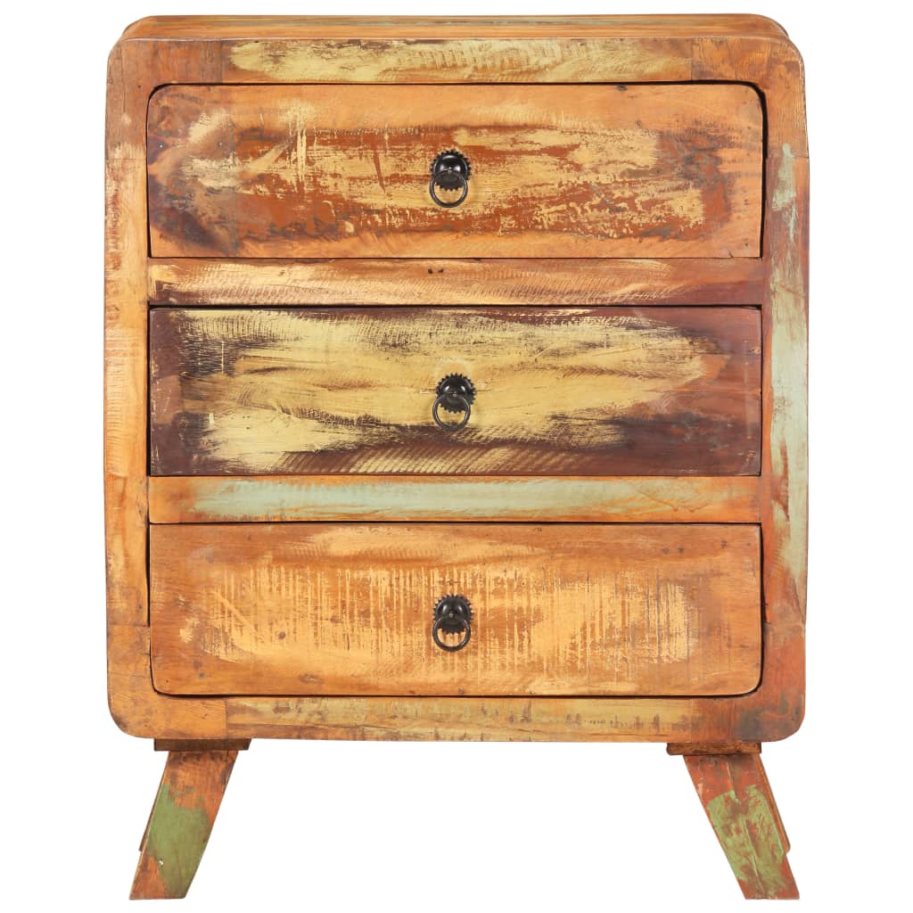 Sideboard 60x35x75 cm Solid Reclaimed Wood