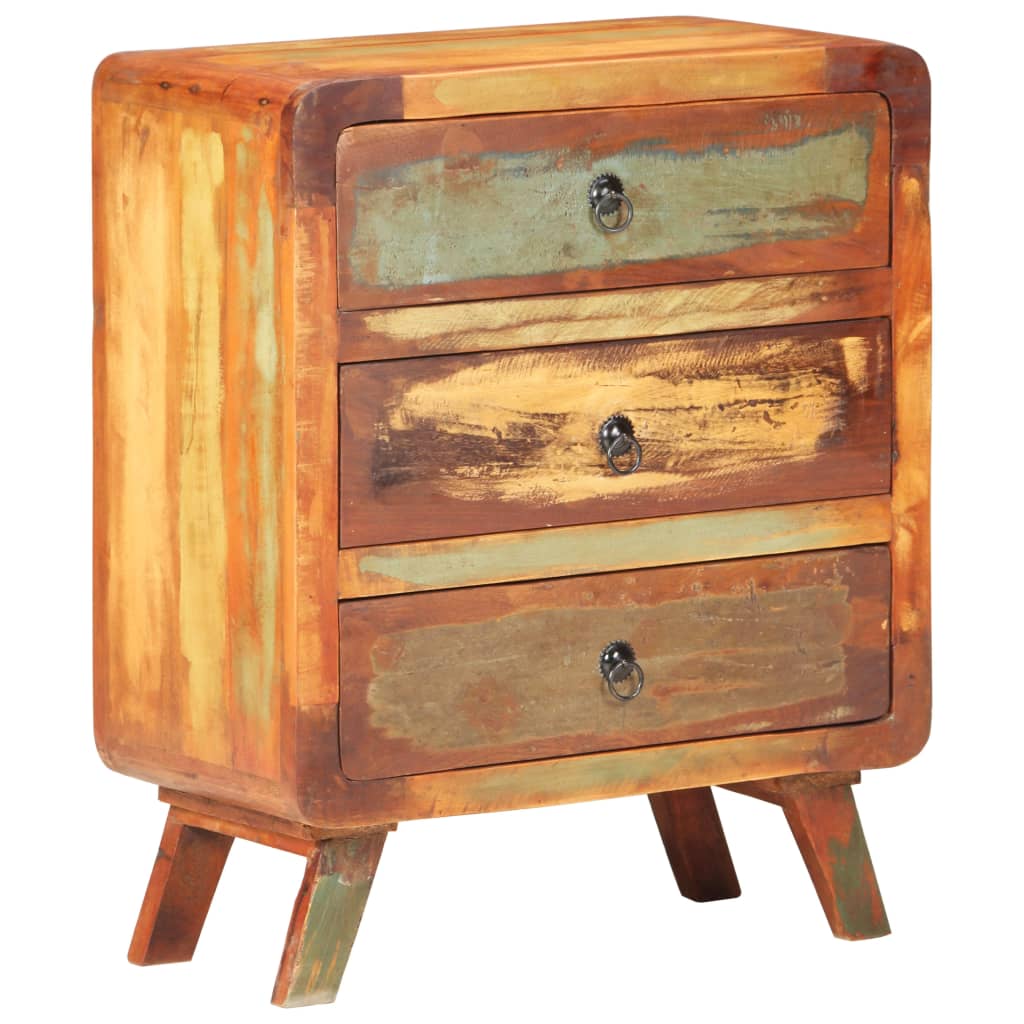 Sideboard 60x35x75 cm Solid Reclaimed Wood