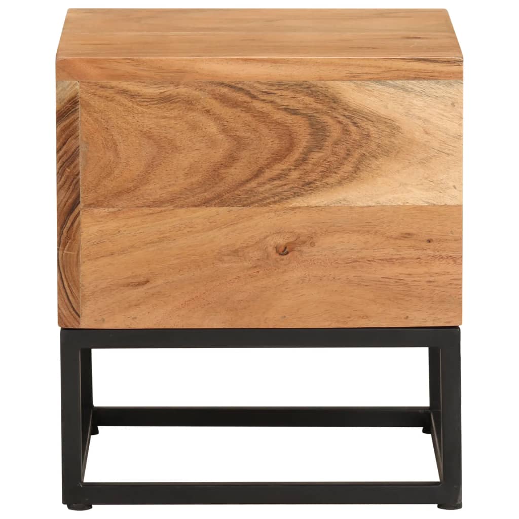 Side Table 30x30x33 cm Solid Acacia Wood