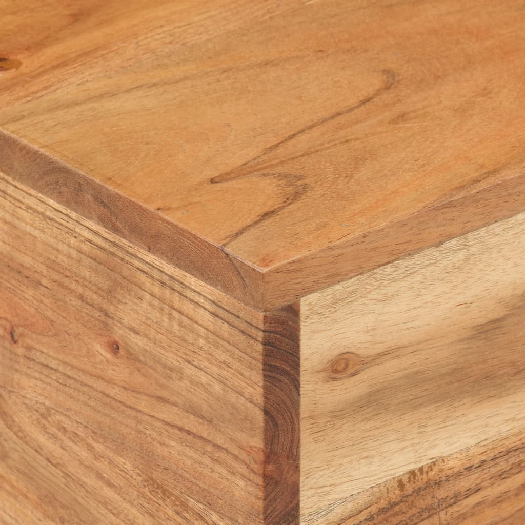 Side Table 30x30x33 cm Solid Acacia Wood