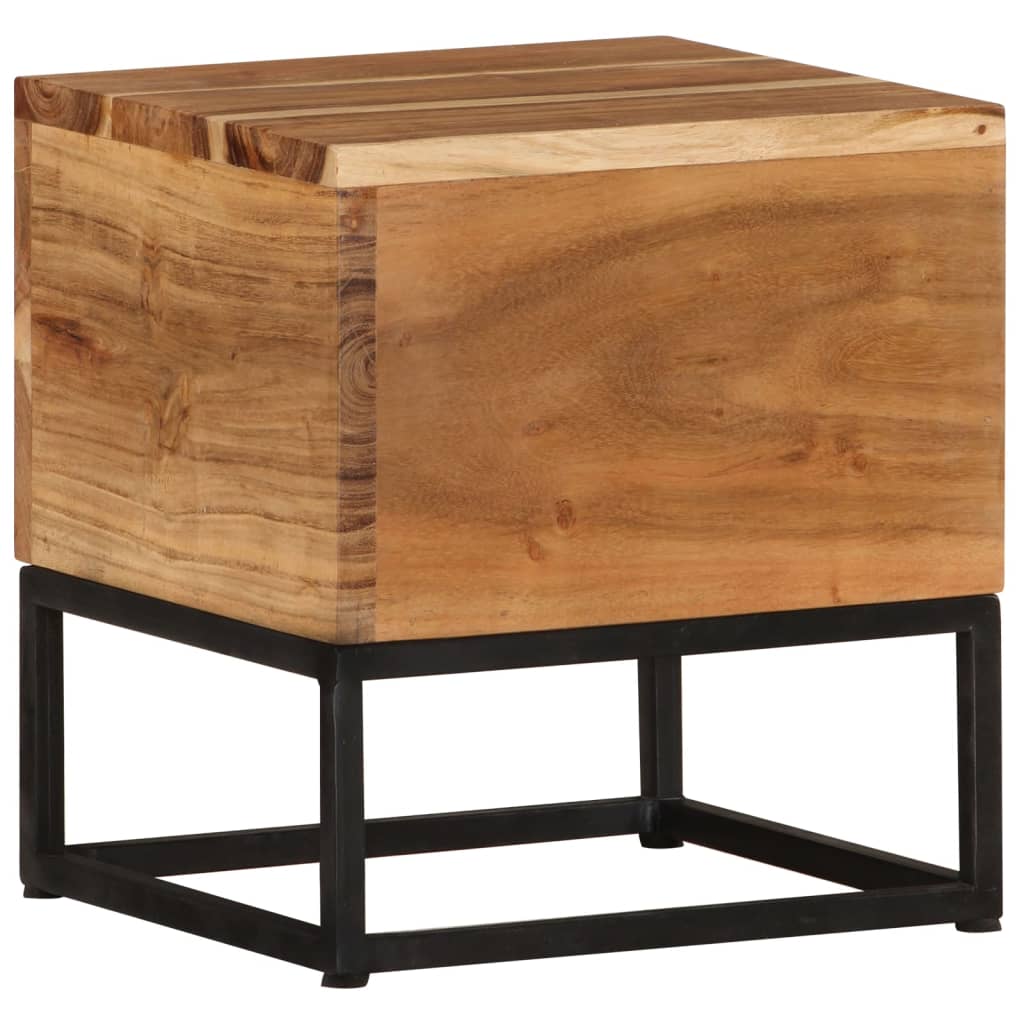 Side Table 30x30x33 cm Solid Acacia Wood