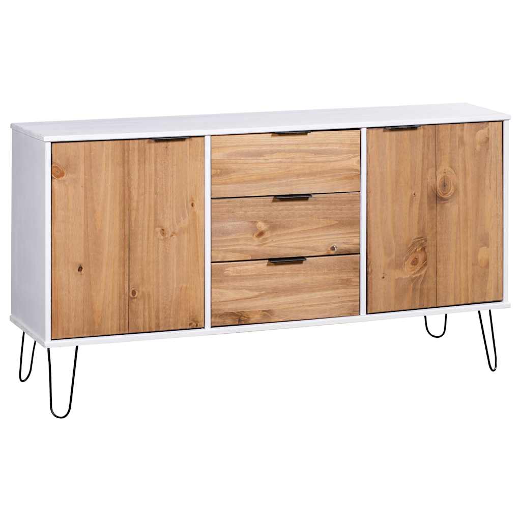 Sideboard New York 130.6 x 43 x 73.6 cm Solid pine wood