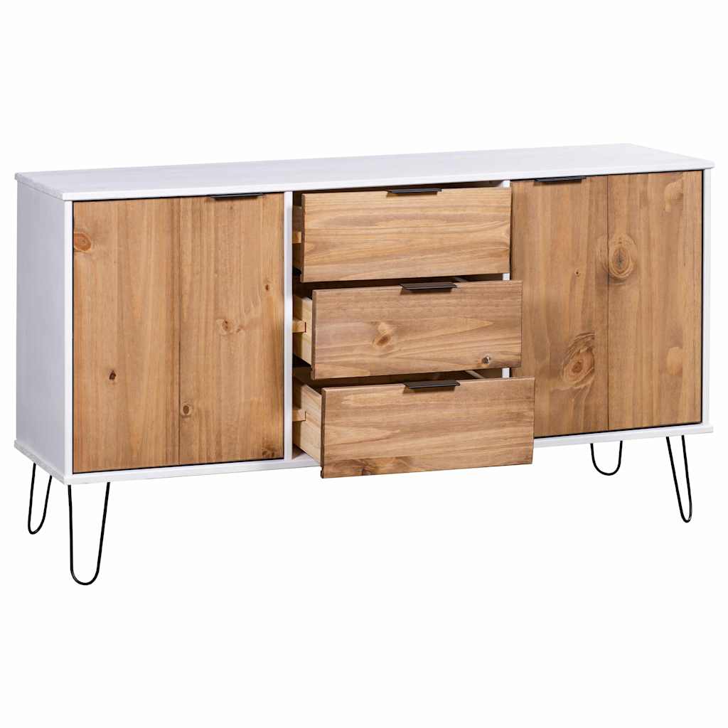 Sideboard New York 130.6 x 43 x 73.6 cm Solid pine wood