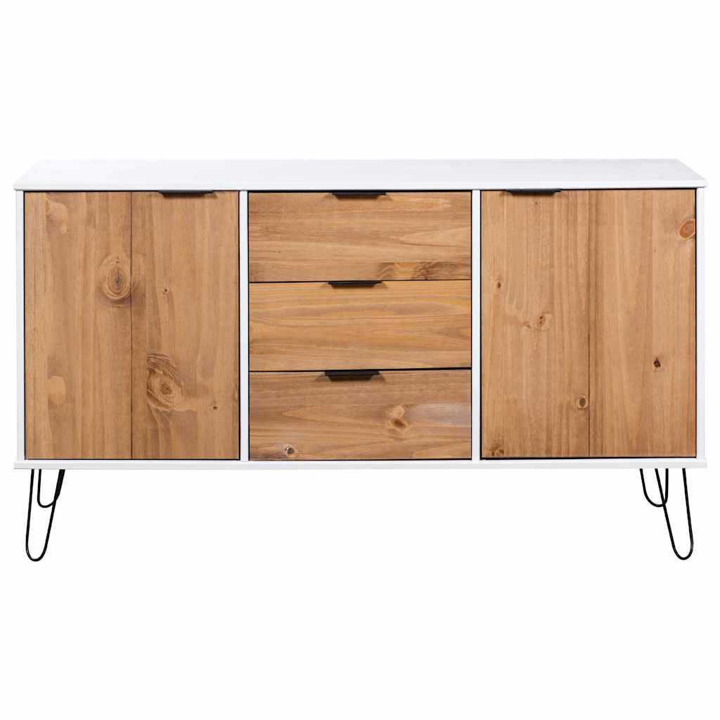 Sideboard New York 130.6 x 43 x 73.6 cm Solid pine wood