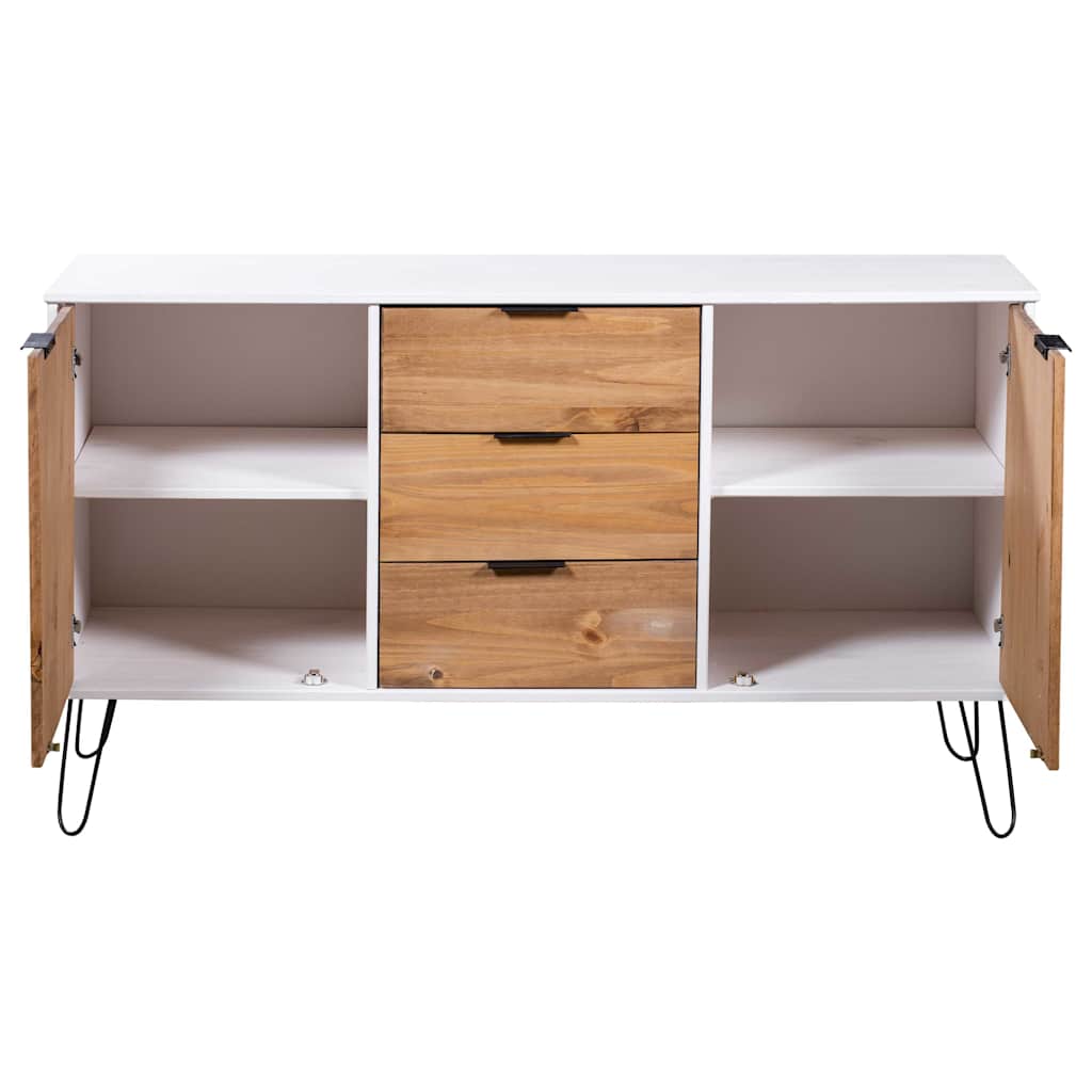 Sideboard New York 130.6 x 43 x 73.6 cm Solid pine wood