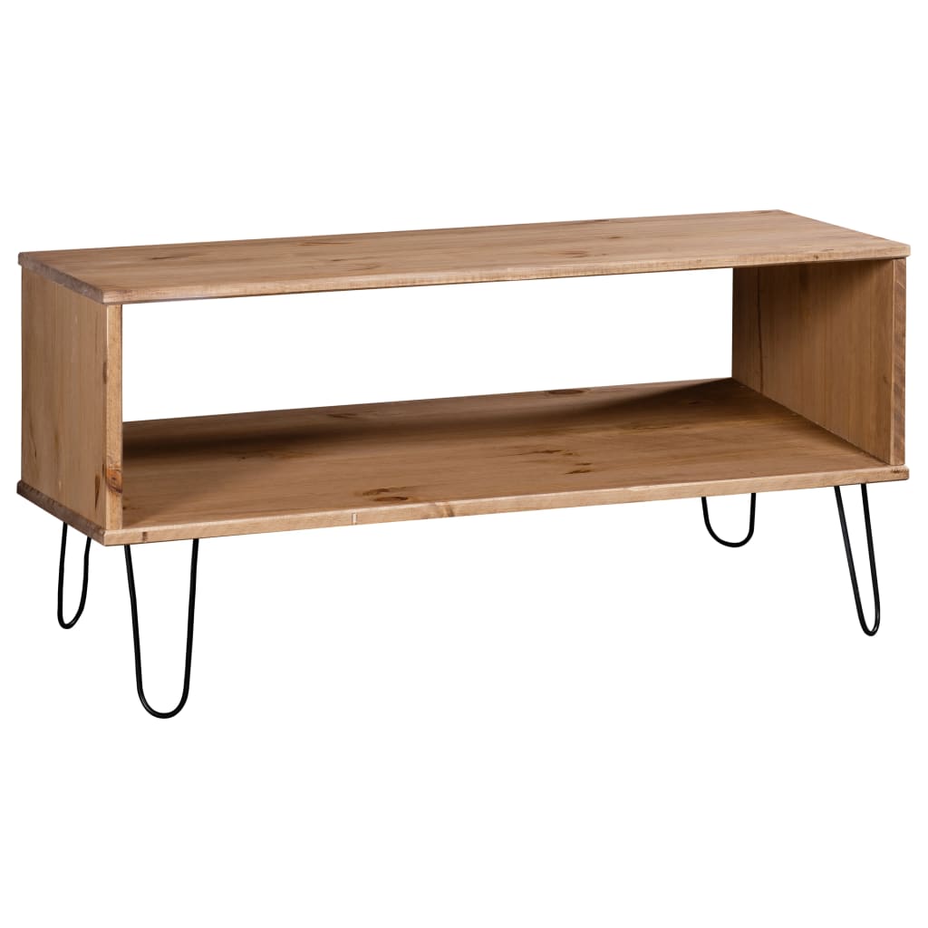 Coffee Table New York Light Wood Solid Pine Wood