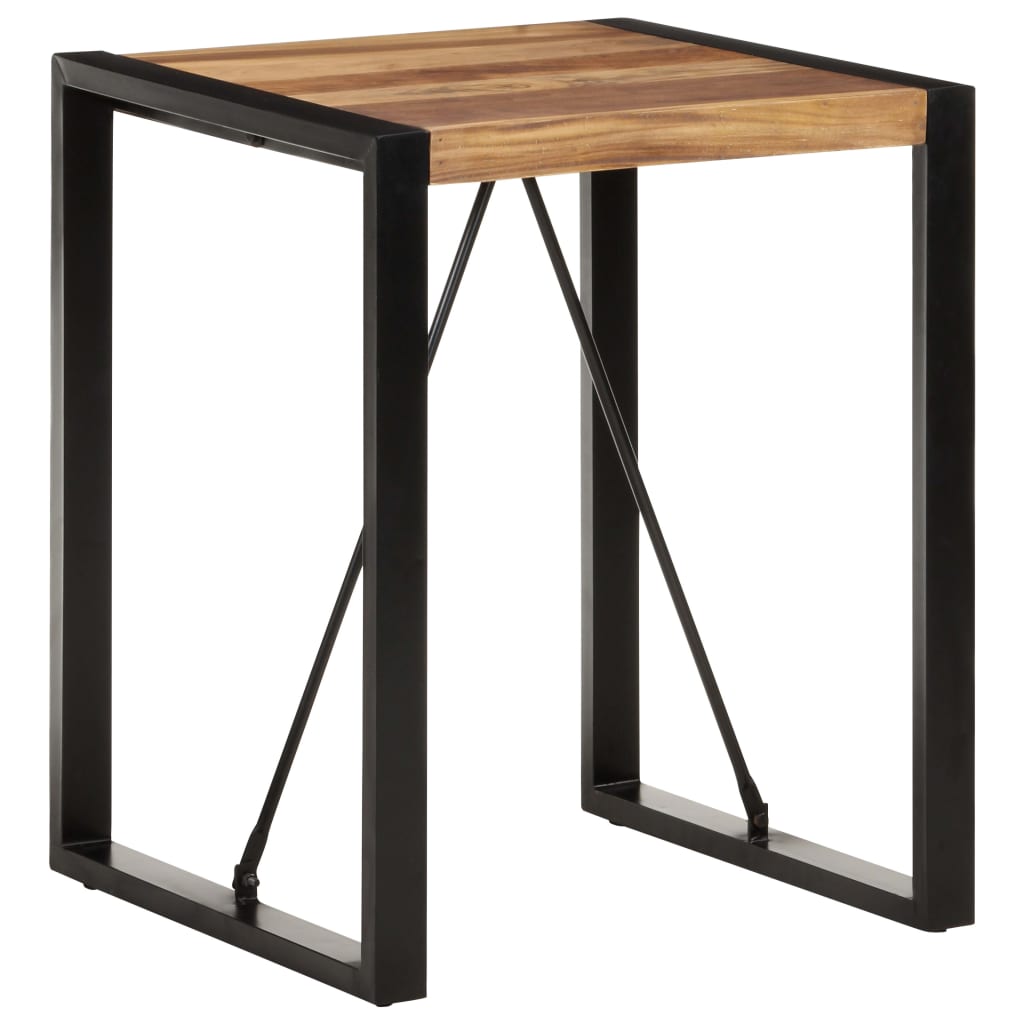 Dining Table 60x60x75 cm Solid Acacia Wood