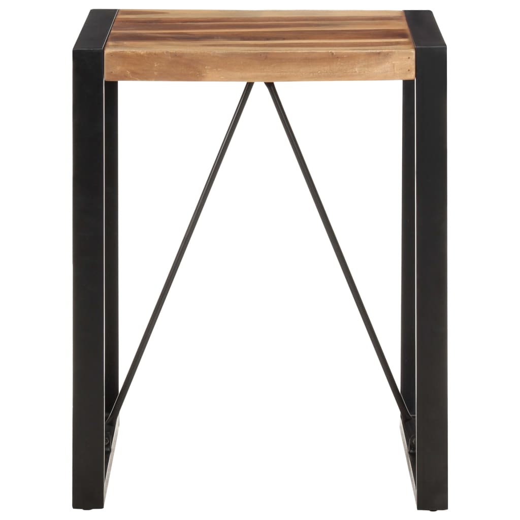 Dining Table 60x60x75 cm Solid Acacia Wood