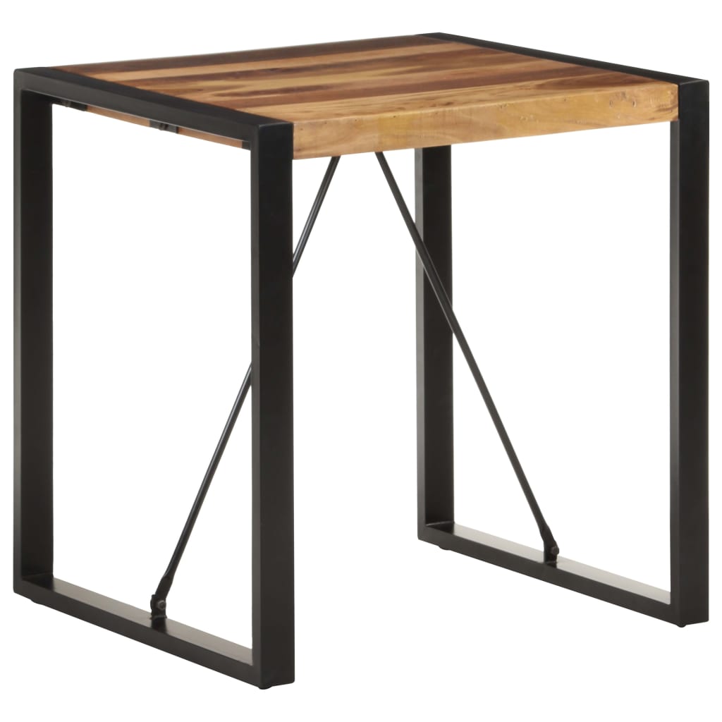 Dining Table 70x70x75 cm Solid Acacia Wood