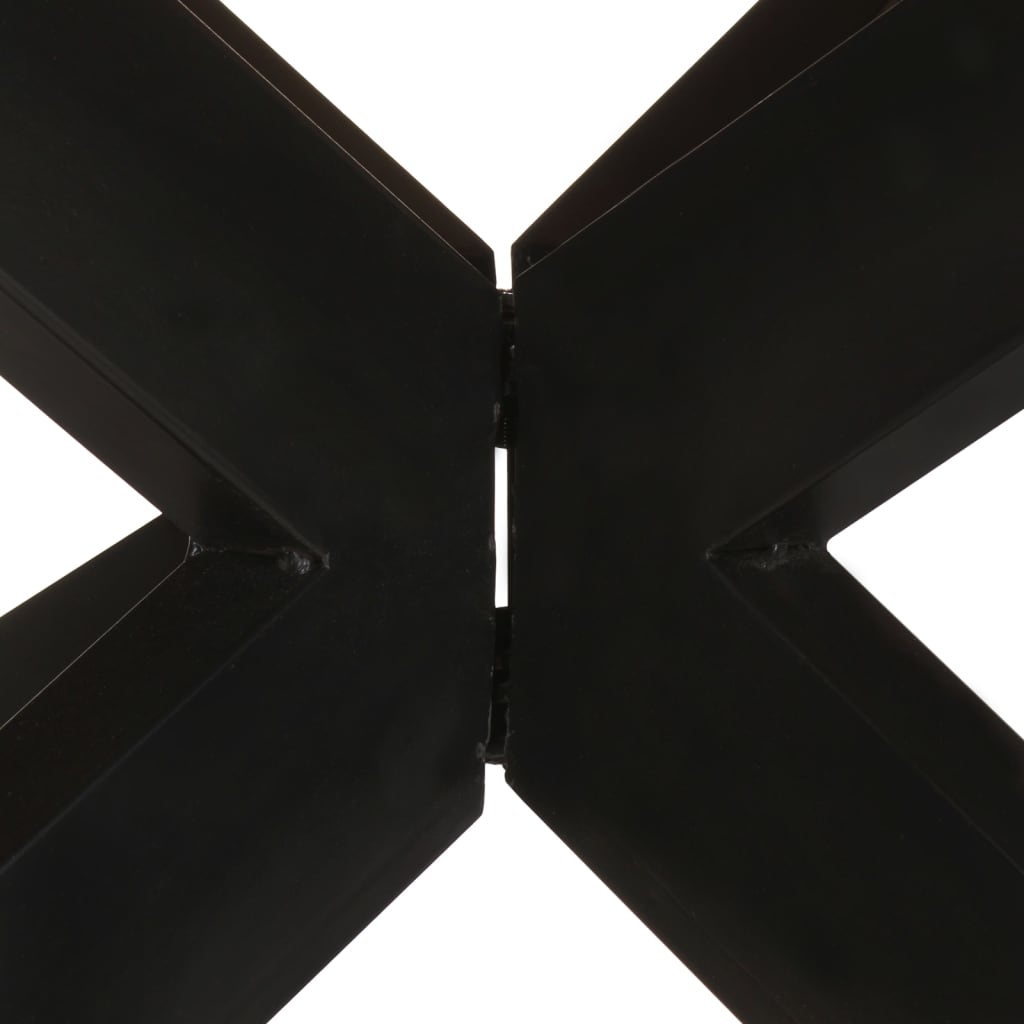 Dining Table Round 175x75 cm Solid Reclaimed Wood