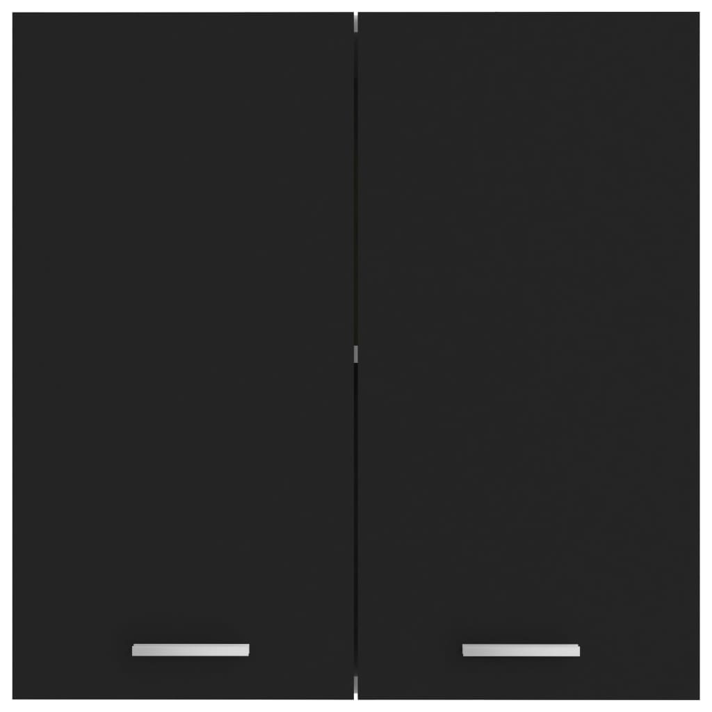 Hanging Cabinet Black 60x31x60 cm Engineered Wood