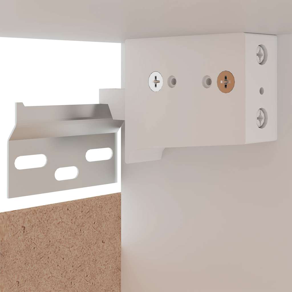 Hanging Cabinet Concrete Grey 60x31x60 cm Engineered Wood