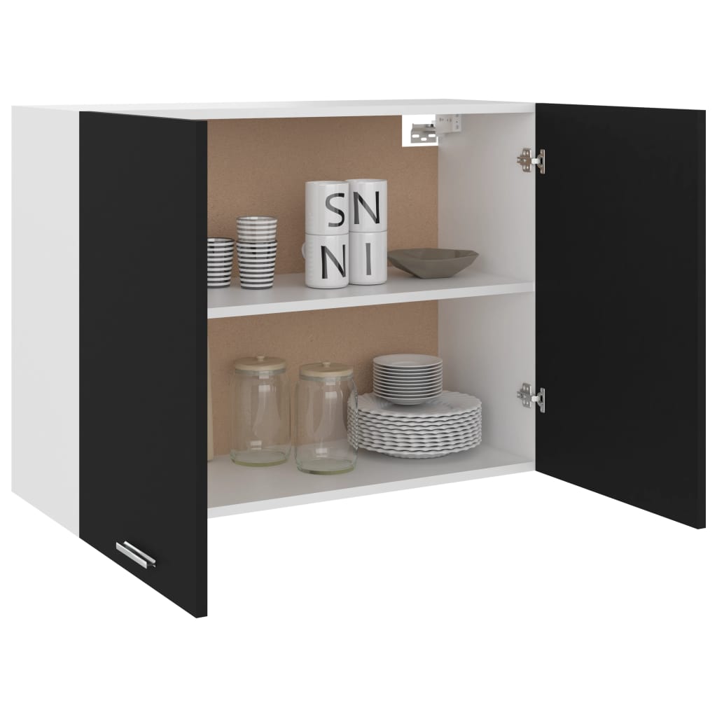 Modern Wooden Wall Mounted 2 Door Kitchen Storage Cabinet Unit
