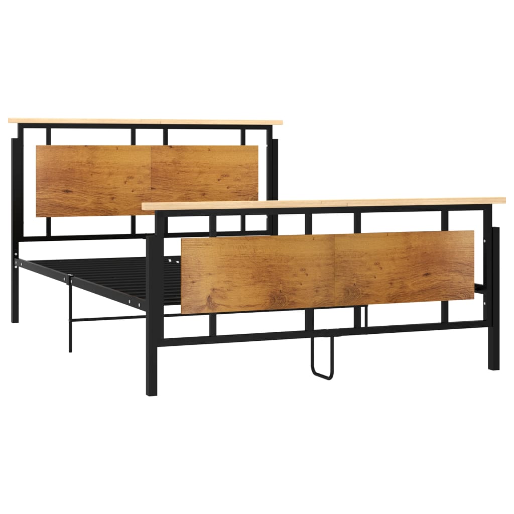 Bed Frame without Mattress Metal 140x200 cm