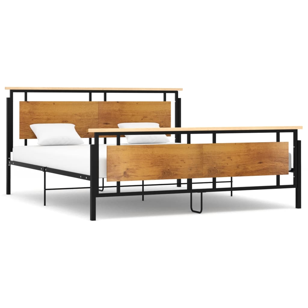 Bed Frame without Mattress Metal 180x200 cm Super King