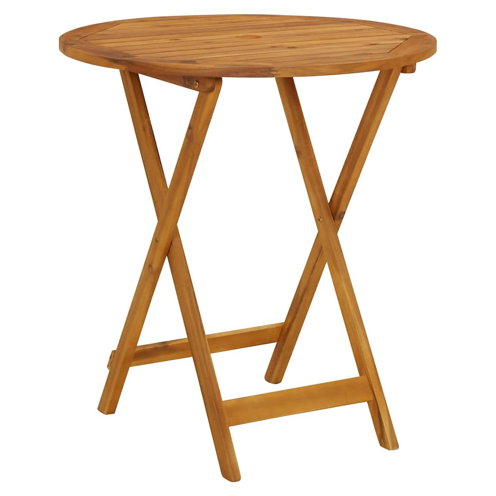 Outdoor Patio Wooden Folding Garden Dining Table Acacia Wood Tables Brown