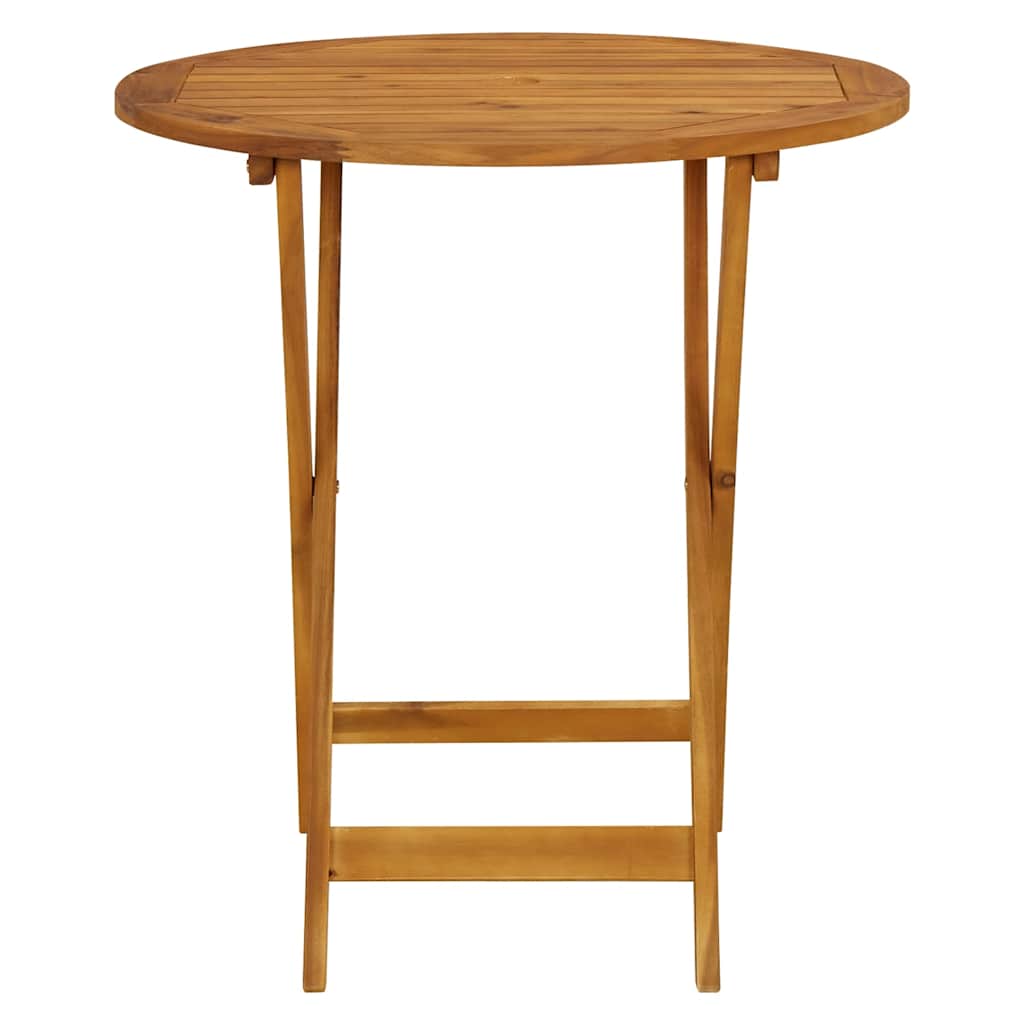 Outdoor Patio Wooden Folding Garden Dining Table Acacia Wood Tables Brown