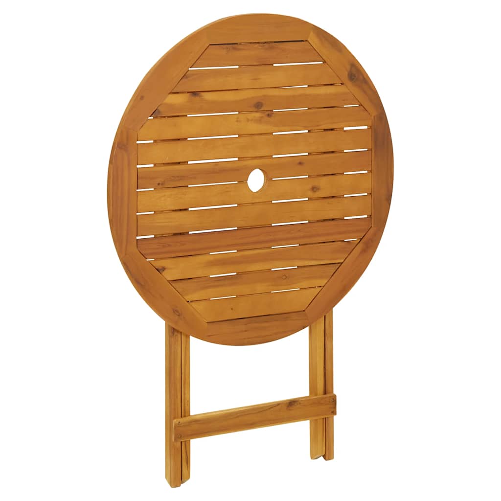 Outdoor Patio Wooden Folding Garden Dining Table Acacia Wood Tables Brown