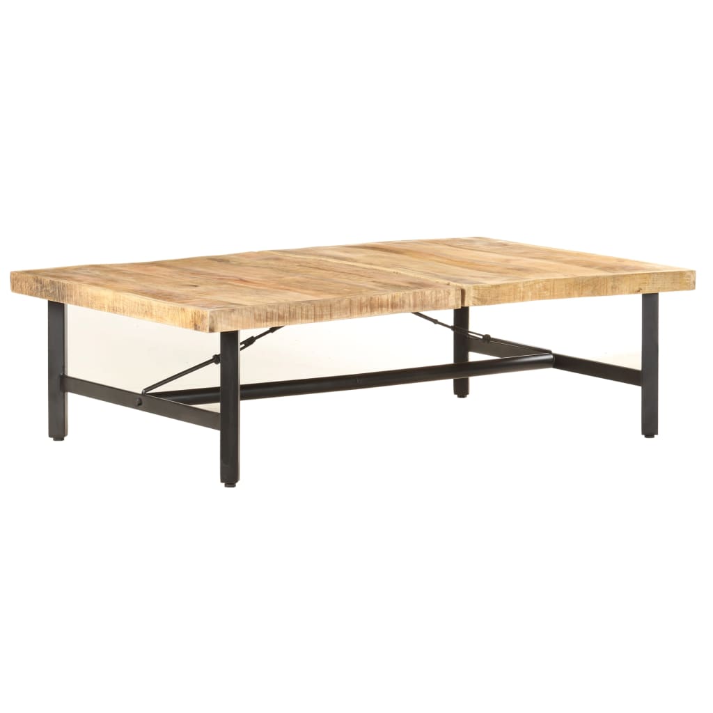 Coffee Table 142x90x42 cm Solid Mango Wood