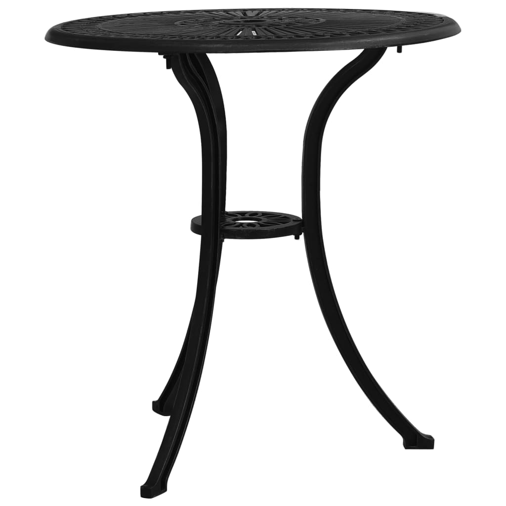 Outdoor Patio Cast Aluminium Round Dining Coffee Garden Table Outside Bistro Tables