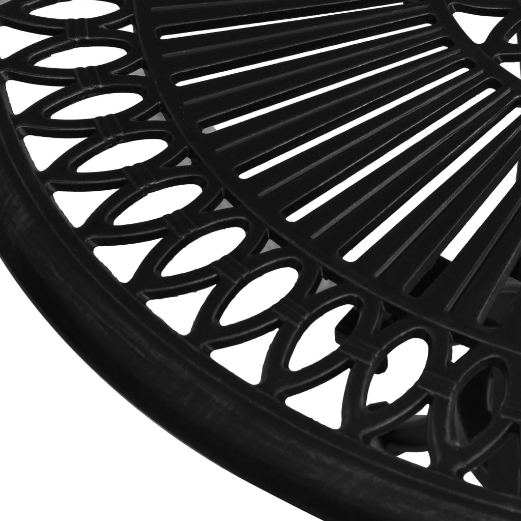 Outdoor Patio Cast Aluminium Round Dining Coffee Garden Table Outside Bistro Tables