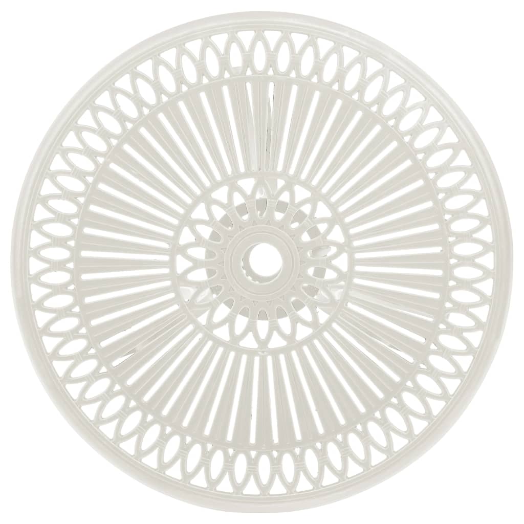 Outdoor Patio Cast Aluminium Round Dining Coffee Garden Table Outside Bistro Tables
