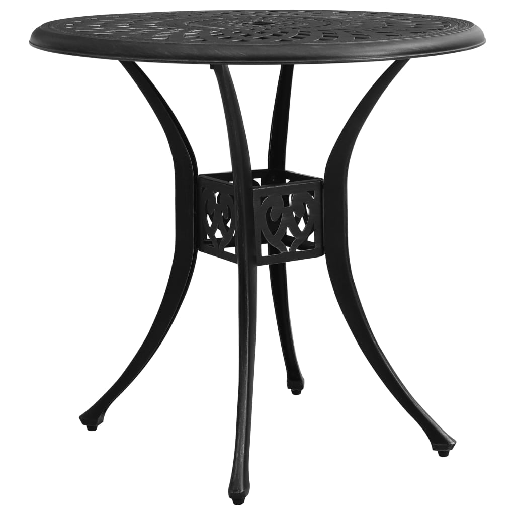 Outdoor Patio Cast Aluminium Round Garden Dining Table Outside Tables