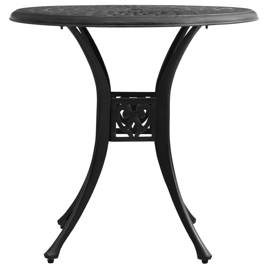 Outdoor Patio Cast Aluminium Round Garden Dining Table Outside Tables