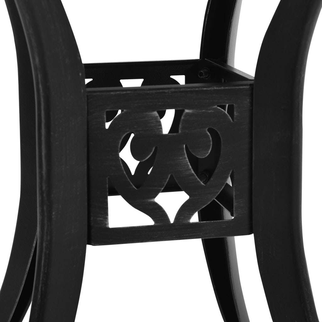 Outdoor Patio Cast Aluminium Round Garden Dining Table Outside Tables