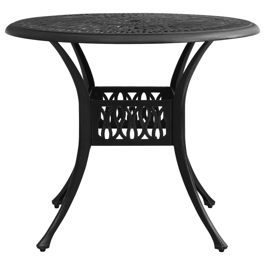 Outdoor Patio Cast Aluminium Round Garden Dining Table Outside Tables Antique