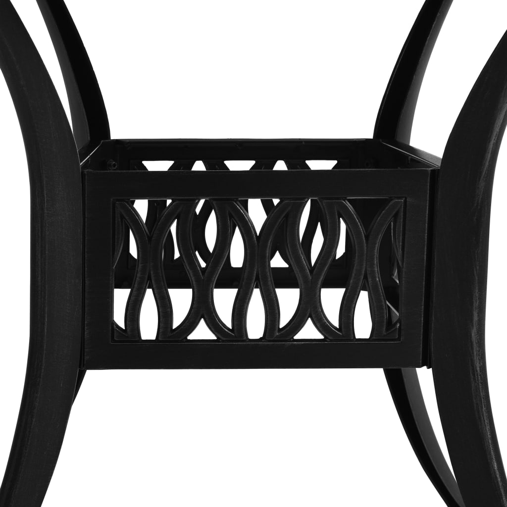 Outdoor Patio Cast Aluminium Round Garden Dining Table Outside Tables Antique