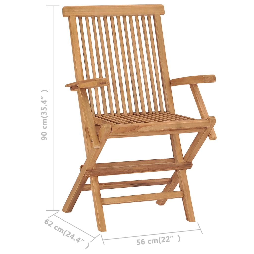 Outdoor Patio Wooden Foldable Garden Chairs Set Folding Wood Chair 2 3 4 6 8 pcs