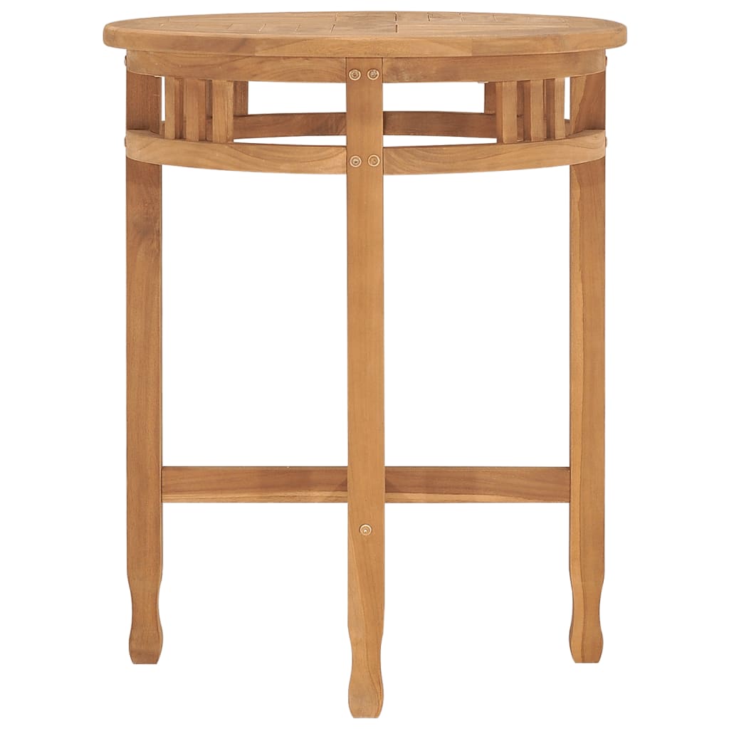Bistro Table Ø60x75.5 cm Solid Teak Wood