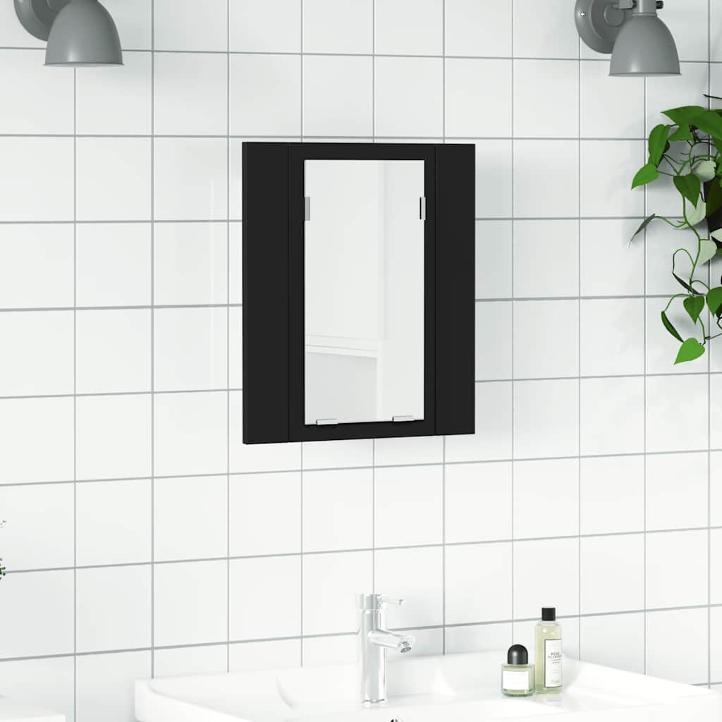 Led Bathroom Mirror Cabinet 40X12X45 Cm Acrylic