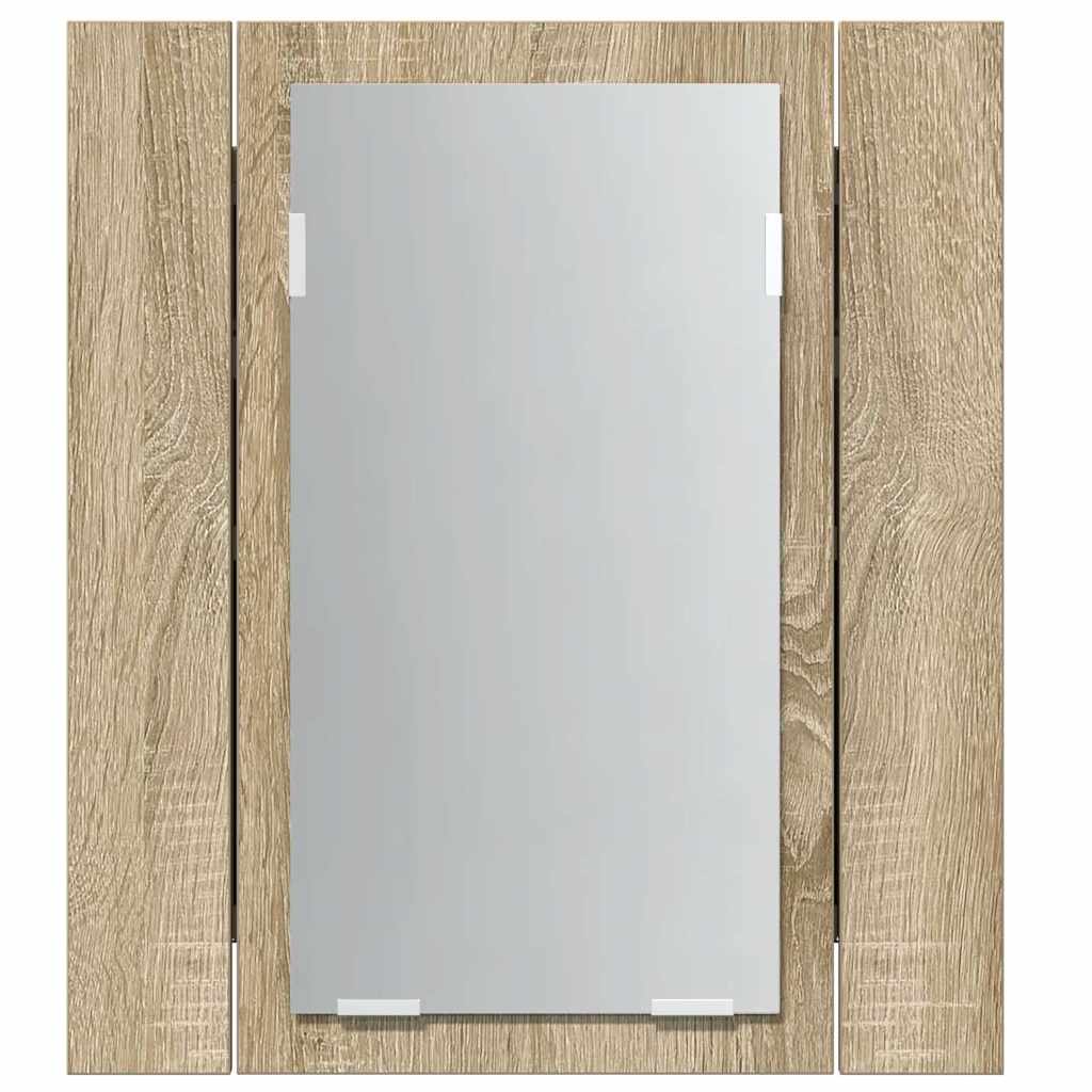 Led Bathroom Mirror Cabinet 40X12X45 Cm Acrylic