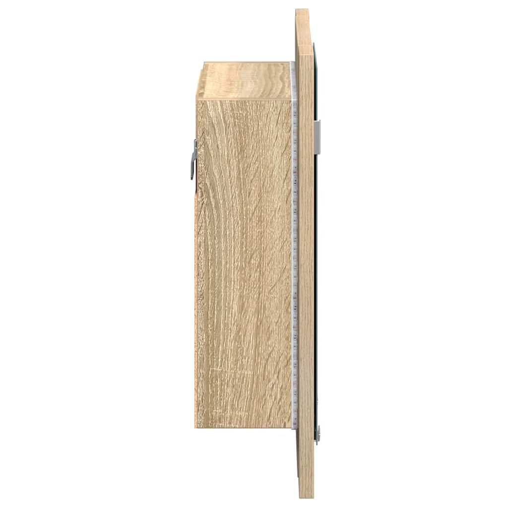 Led Bathroom Mirror Cabinet 40X12X45 Cm Acrylic